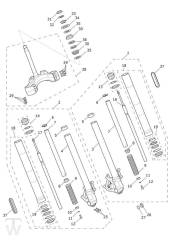 Front Suspension - Rocket 3GT Black