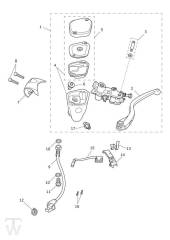 Kupplungsarmatur - Rocket 3R Black