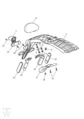 Heckleuchte - Street Scrambler ab FIN 914448