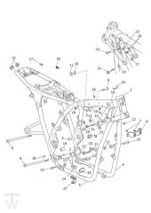 Hauptrahmen - Street Scrambler ab FIN AB9837