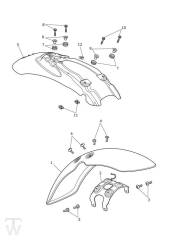 Kotflügel Standard - Street Scrambler ab FIN AB9837