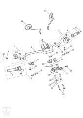 Lenker Schalter ab 914973 - Street Twin bis FIN AB9714