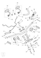 Handlebar Switch up to 920185 - Speed Twin up to VIN AE2310