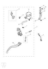 Hauptbremszylinder vorn Standard - Street Triple RS ab FIN 966534