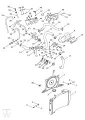 Cooling - Street Triple S from VIN 974463