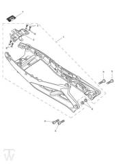 Heckrahmen - Street Triple S ab FIN 974463