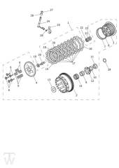 Kupplung - Street Triple S ab FIN 974463