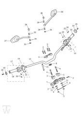 Handlebar Switch - Street Triple S from VIN 974463