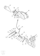 Auspuff - Street Triple S 660 von FIN 803572-967906