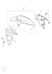 Kotflügel vorn - Street Triple S 660 von FIN 803572-967906