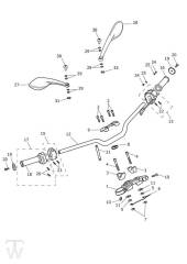 Lenker Schalter - Street Triple S 660 von FIN 803572-967906