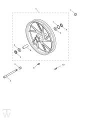 Front Wheel - Tiger 900