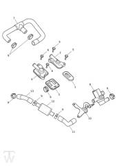 Sekundärluftsystem - Tiger 900