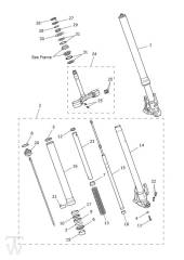 Front Suspension - Tiger 900 Rally