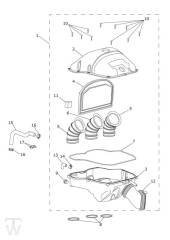 Luftfilterkasten - Tiger 1200 SE Desert