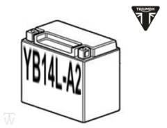 Batterie YB14L-A2 Säurebatterie Adventurer bis FIN 71698