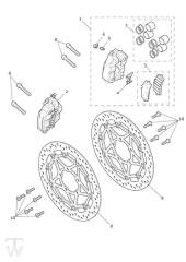 Bremse vorn - Rocket 3 R