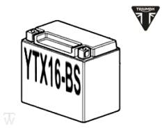 Battery YTX16-BS MF wartungsfrei Tiger XRT up to VIN855531