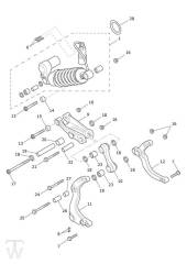 Rear Suspension Unit - Rocket 3 GT