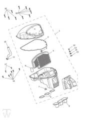 Luftfilterkasten - Speed Triple 1200 RR