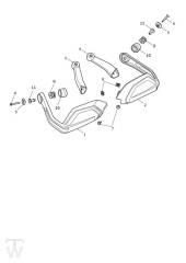 Hand Guard - Tiger 1200 GT