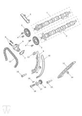 Camshafts - Tiger 1200 GT