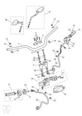 Handlebar Switch - Tiger 1200 GT