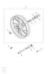 Front Wheel - Tiger 1200 GT