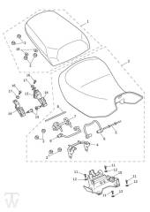 Seats - Tiger 1200 GT