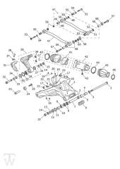 Swingarm - Tiger 1200 GT