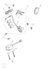 Lock Set - Tiger 1200 GT