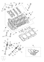 Cylinder Head - Tiger 1200 GT