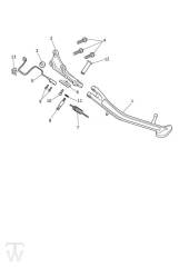 Seitenständer - Tiger 1200 GT Pro