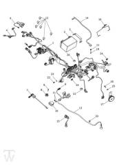 Hauptkabelbaum Elektrik - Street Triple R ab FIN BF1297