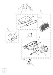 Luftfilterkasten - Street Triple Moto2