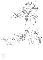 Fairing Laterally - Street Triple Moto2