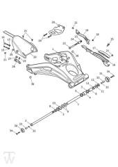 Swingarm - Street Triple Moto2