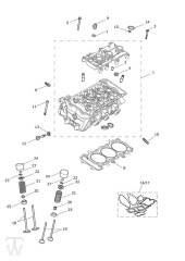 Cylinder Head - Street Triple Moto2