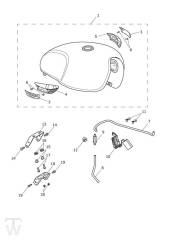 Fueltank - Speedmaster 1200 up to AC1200