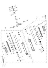 Front Suspension - Speedmaster 1200 up to AC1200