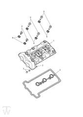 Nockenwellendeckel - Tiger 660 Sport