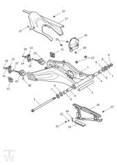 Schwinge - Tiger 660 Sport