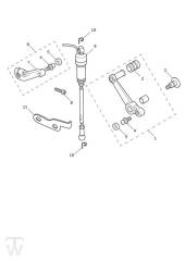 Schalthebel Quickshifter - Speed Triple 1200 RS