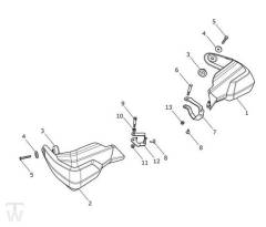 Hand Guard - Tiger Sport from VIN750470