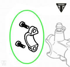 Clamp Handlebar Brake incl.Screws Daytona 675 up to VIN564947