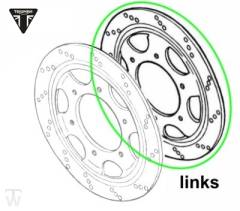 Bremsscheibe vorn links