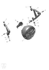 Hauptscheinwerfer - Scrambler 400 X