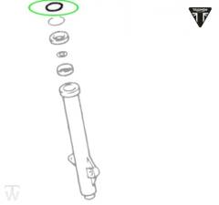Gabelsimmerring Staubdichtung Tiger T400 (Vergaser)