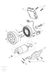 Anlasser Lichtmaschine - Tiger 1200 Rally Explorer