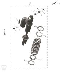 Federbein - TF250-X bis CC7868